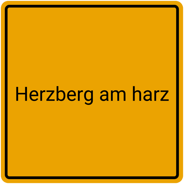 Meldebestätigung Herzberg am Harz